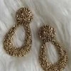 Gold Bahama Earrings -Fashion Dress Shop bahama1