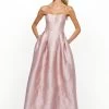 Balmy Nights Scoop Ball Gown