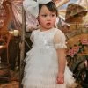 Bébé Lucky Charm Tulle Dress - Milk - Size 0-3months -Fashion Dress Shop bebe lucky charm tutu du monde