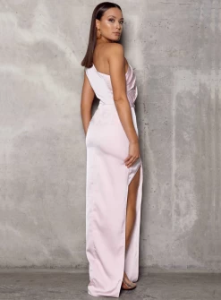 Wenona Dress - Champagne Pink - Size 12 -Fashion Dress Shop champagne pink wenona dress elle zeitoune 3