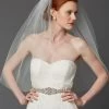 Court Waist Length Veil -Fashion Dress Shop court waist length veil