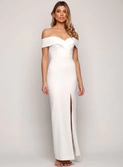 Gia Off Shoulder Pencil Dress - Made To Order