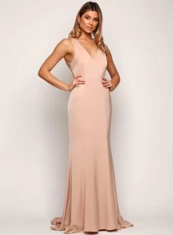 Galina Cowl Back Gown - Grape - Size 8 -Fashion Dress Shop day2 0103 layer 29