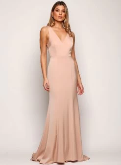 Galina Cowl Back Gown - Grape - Size 8 -Fashion Dress Shop day2 0106 layer 26