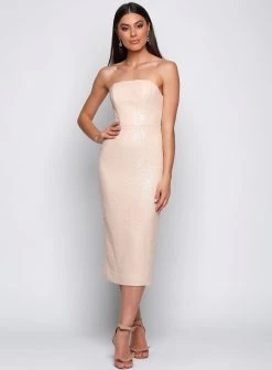 Batiste Strapless Midi - Ivory - Size 18 -Fashion Dress Shop day3 0084 layer 95