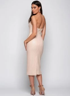 Batiste Strapless Midi - Ivory - Size 18 -Fashion Dress Shop day3 0086 layer 93