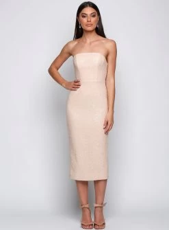 Batiste Strapless Midi - Ivory - Size 18 -Fashion Dress Shop day3 0087 layer 92