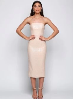 Batiste Strapless Midi - Ivory - Size 18 -Fashion Dress Shop day3 0088 layer 91