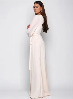 Bishop Sleeve Gown With Train 19 Bishop Sleeve Gown With Train -Fashion Dress Shop day4 0003 layer 45