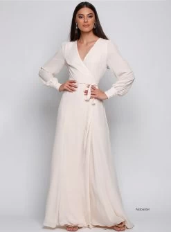 Bishop Sleeve Gown With Train 17 Bishop Sleeve Gown With Train -Fashion Dress Shop day4 0005 layer 43