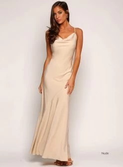 Elsa Satin Cross Back Maxi - Made To Order -Fashion Dress Shop editd3 0040 layer 75 144338a6 2caa 42f8 a280 2a40297a5e48