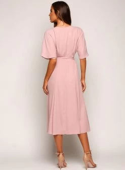 Kimono Sleeve Midi -Fashion Dress Shop editd3 0070 layer 45