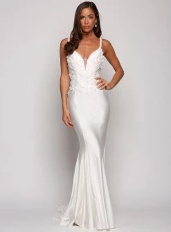 Hannah Gown - Ruby - Size 8 -Fashion Dress Shop editedd1 0045 layer 162