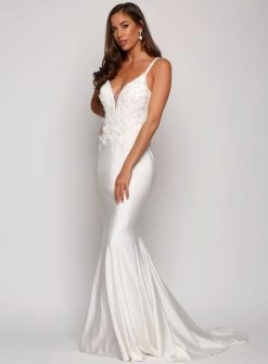 Hannah Gown - Ruby - Size 8 -Fashion Dress Shop editedd1 0047 layer 160