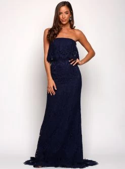 Cherry Strapless Lace Dress -Fashion Dress Shop editedd1 0174 layer 33