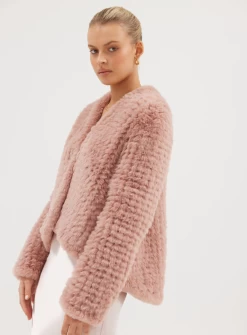 Emma Faux Fur Jacket -Fashion Dress Shop emma faux fur jacket by bubish 5