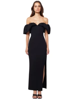 Exuberant Maxi Dress - Black - XS