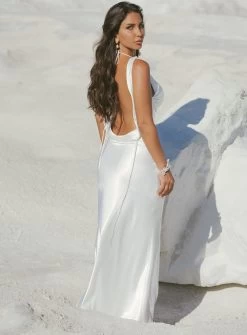 Gaia Dress - Ivory - Size S -Fashion Dress Shop gaia dress ivory by adri