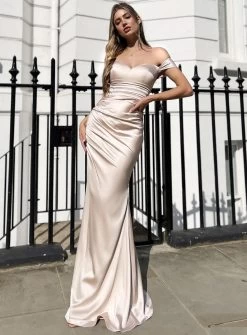 Tia Dress JP119 By Jadore Evening -Fashion Dress Shop jp119 jadore evening cream 1