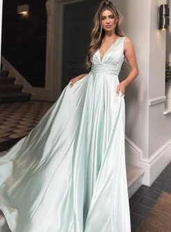 Cameo Dress JP120 By Jadore Evening -Fashion Dress Shop jp120 jadore vneck