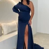 Kyla One Shoulder Gown - Made To Order 2 Kyla One Shoulder Gown - Made To Order -Fashion Dress Shop kyla one shoulder gown sofia cali