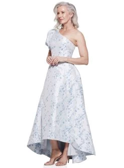 Kylee One Shoulder Brocade Dress -Fashion Dress Shop kylee dress 2