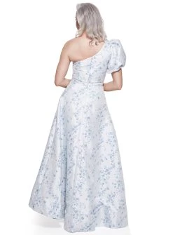 Kylee One Shoulder Brocade Dress -Fashion Dress Shop kylee dress 3