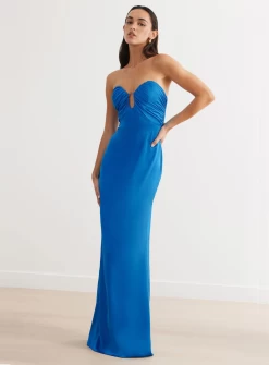 Sapphire Magnolia Dress -Fashion Dress Shop magnolia sapphire 2