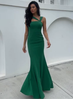 Mia Gown -Fashion Dress Shop mia gown sofia cali emerald 1
