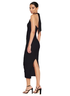 Black Monroe Midi 11 Black Monroe Midi -Fashion Dress Shop monroe midi nookie black 2