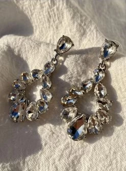 Silver Nikole Earrings -Fashion Dress Shop nikole1