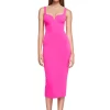 Neon Pink Romance Midi -Fashion Dress Shop romance midi nookie neon pink 2