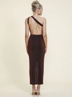 Gema Maxi -Fashion Dress Shop romance the label gema bronze maxi