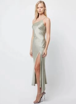 Sage In Your Eyes Midi Dress -Fashion Dress Shop sage in your eyes mossman