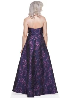 Tanya Strapless Brocade Dress -Fashion Dress Shop tanya dress 3