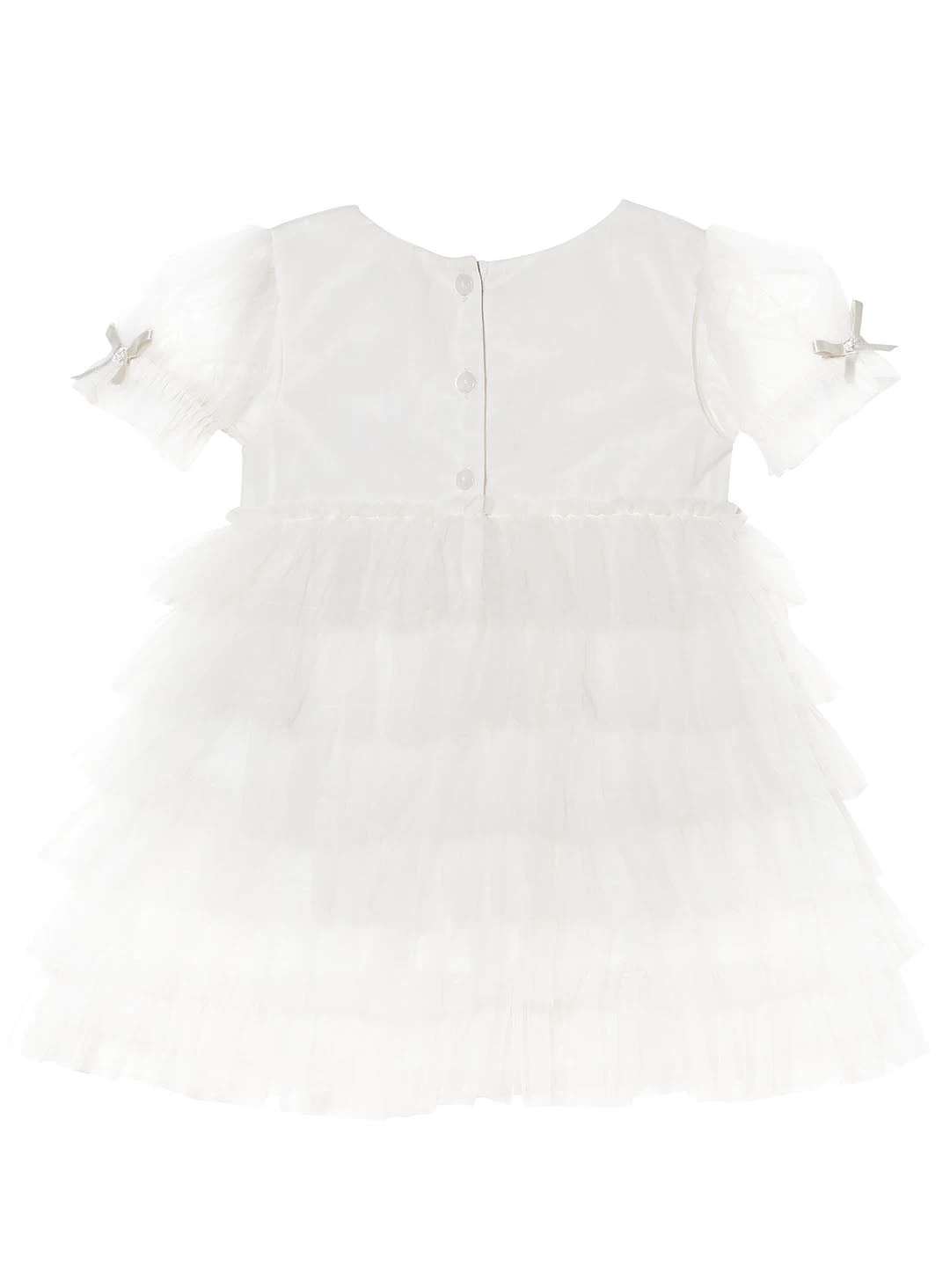 Bébé Lucky Charm Tulle Dress - Milk - Size 0-3months 5 Bébé Lucky Charm Tulle Dress - Milk - Size 0-3months - Image 3