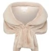 Champagne Wrap In Nude -Fashion Dress Shop unreal fur champagne wrap