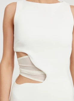 Valentina Dress -Fashion Dress Shop valentina dress ivory tojha T0410 5