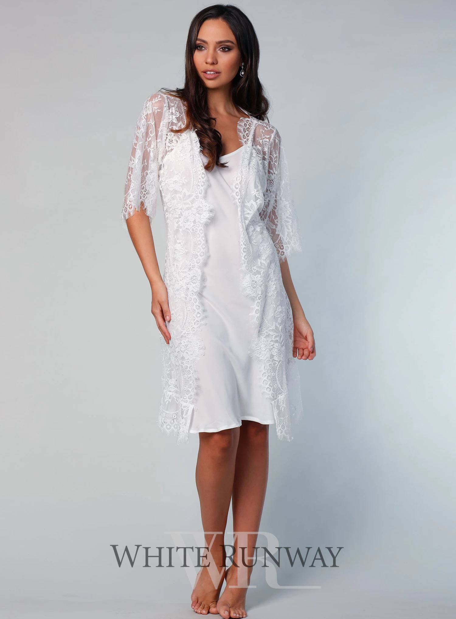 Lyon Short Lace Robe 6 Lyon Short Lace Robe - Image 4