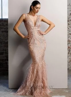Chiara Gown - Blush Pink - Size 4