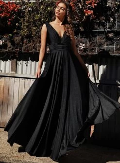 La Giralda Ball Gown - Black - Size 8