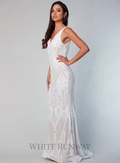 Brussels Gown 30 Brussels Gown -Fashion Dress Shop wrp1732 7