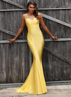 De Sol Gown- Yellow - Size 6