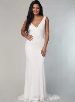 Galina Cowl Back Gown - Grape - Size 8 -Fashion Dress Shop wrsc1040 10