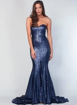 Julianna Gown - Powder - Size 14 -Fashion Dress Shop wrsc1043 4