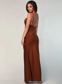 Sasha Satin Cowl Neck Maxi - Made To Order 33 Sasha Satin Cowl Neck Maxi - Made To Order -Fashion Dress Shop wrsc1050 63 772d984f be74 4e7e 8614 8247ac92d304