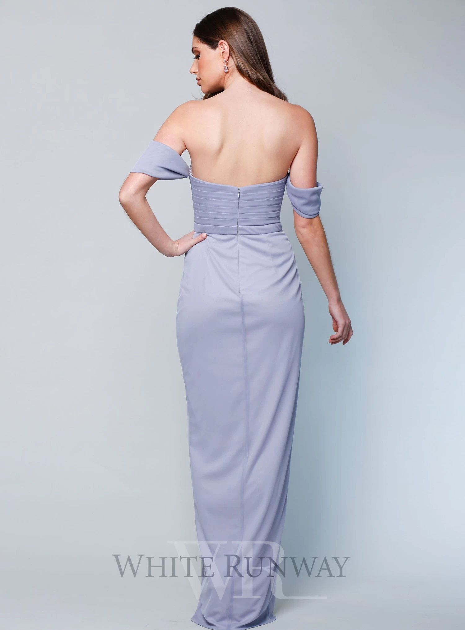 Faulty - Gigi Ruched Dress - Dove - Size 24 20 Faulty - Gigi Ruched Dress - Dove - Size 24 - Image 18