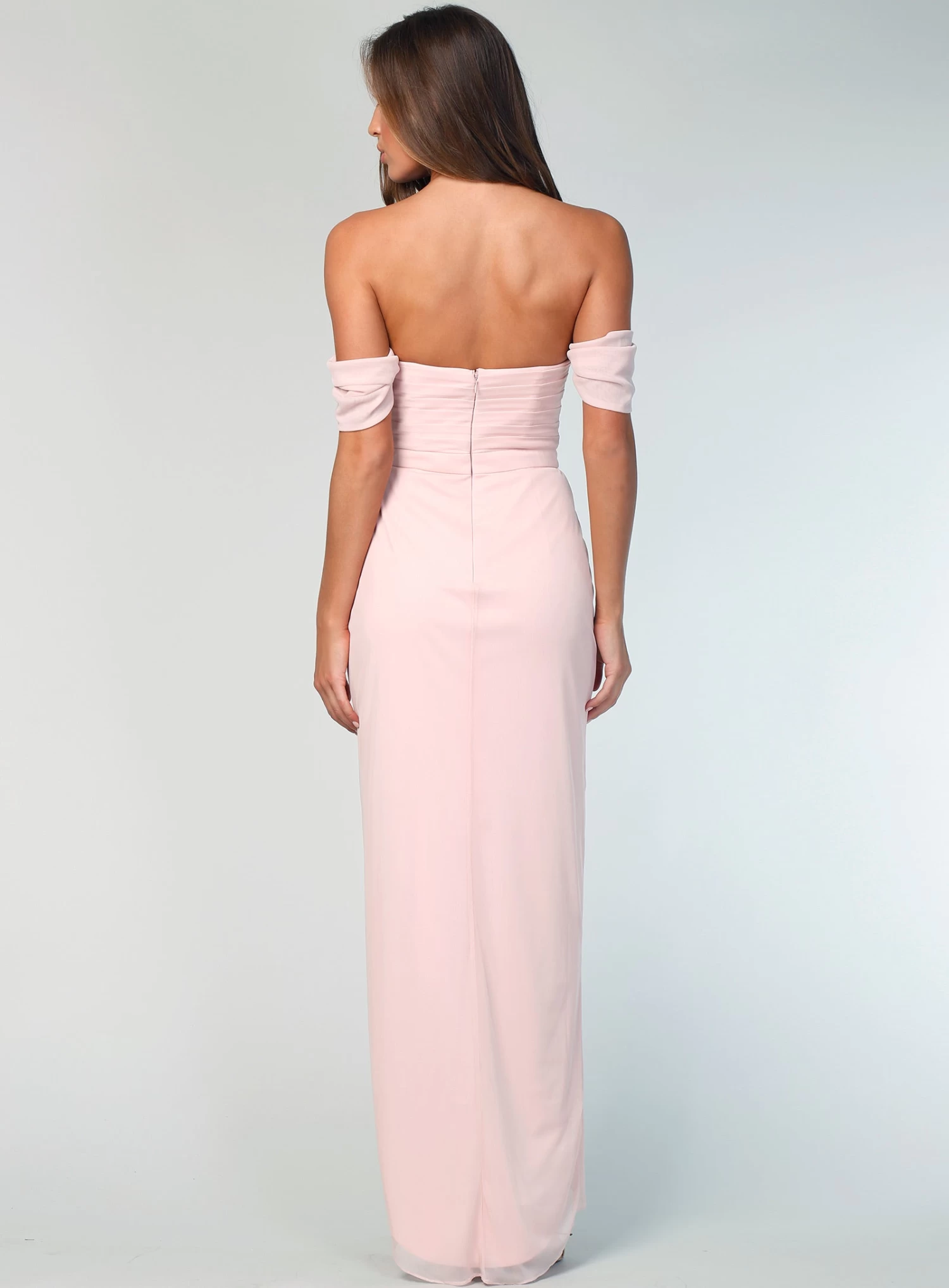 Faulty - Gigi Ruched Dress - Dove - Size 18 16 Faulty - Gigi Ruched Dress - Dove - Size 18 - Image 14