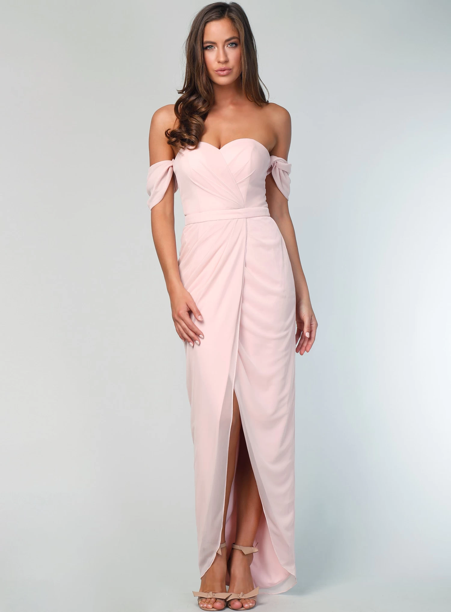 Faulty - Gigi Ruched Dress - Dove - Size 18 14 Faulty - Gigi Ruched Dress - Dove - Size 18 - Image 12