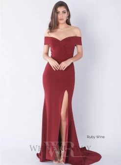 Gia Off Shoulder Gown -Fashion Dress Shop wrsr00082 27